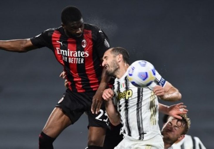 Tomori je svojim prvim golom za Milan srušio Ronaldov rekord