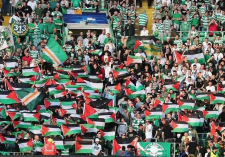 Celticovi navijači opet pružili podršku Palestini, klub se okrenuo protiv njih: Ovo je nedopustivo 