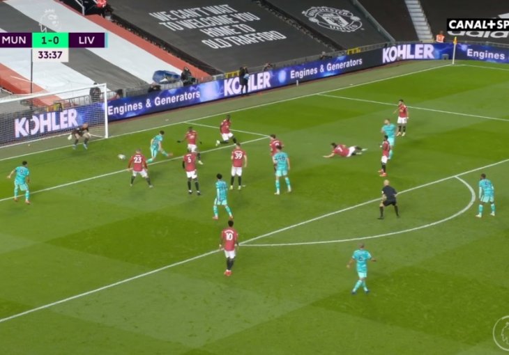 KAKVO IZJEDNAČENJE NA OLD TRAFFORDU: Pogledajte kako je Jota petom pogodio mrežu Đavola