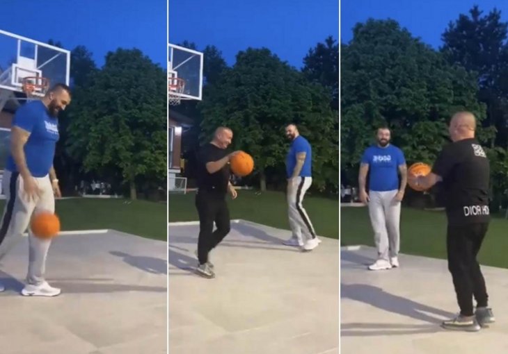 ĐANI SE OKUŠAO U KOŠARCI I TO SA NBA ZVIJEZDOM: Sijevale opaske, evo kako se pokazao!
