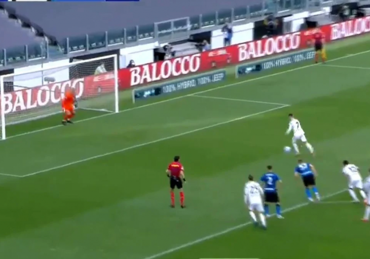 Handanovič odbranio penal Ronaldu, ali sreća je pogledala zvijezdu Juventusa!