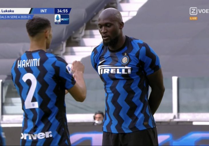 JESTE LI OVO UOPĆE ZAPAZILI Italija bruji o načinu na koji je Lukaku proslavio gol protiv Juventusa
