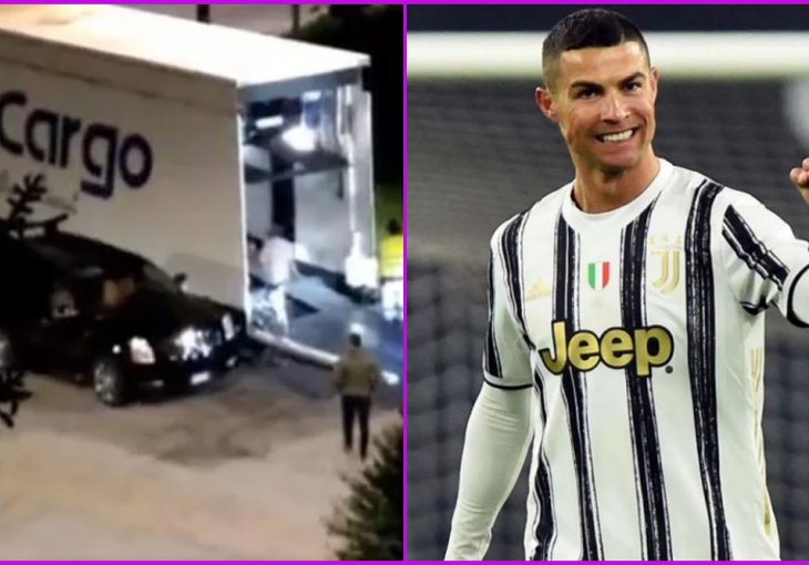 POJAVIO SE SNIMAK: Ronaldovi automobili NAPUSTILI TORINO, sada je sve otkriveno, EVO I ZAŠTO