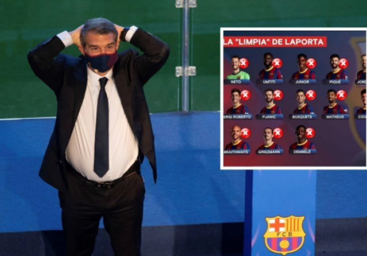 LAPORTA POTVRDIO, SPISAK PROCURIO - Evo ko sve napušta Barcelonu