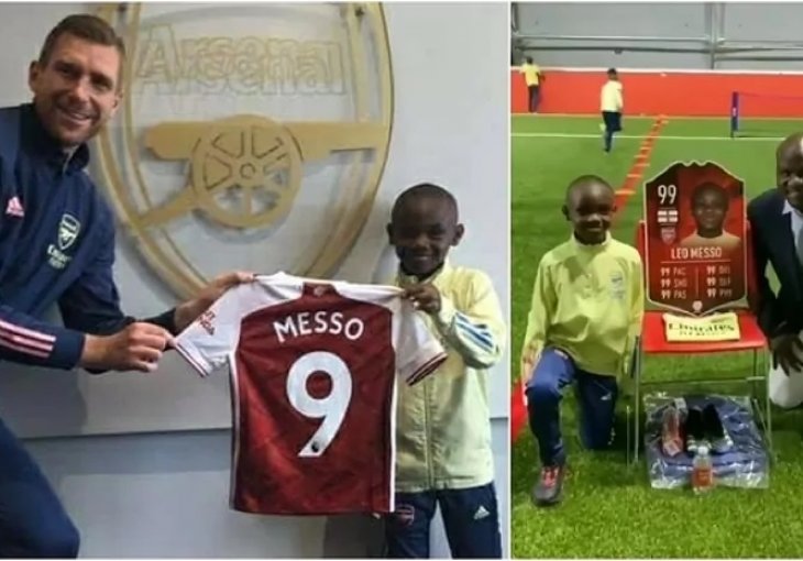 Arsenal je doveo kenijsko ČUDO OD DJETETA u klub: Ime mu je Leo Messo