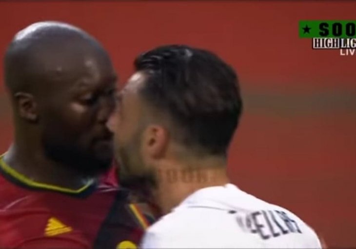 PRIJATELJSKA UTAKMICA NIJE TEKLA BAŠ NAJBOLJE: Lukaku i Tzavellas se unosili jedan drugom u lice