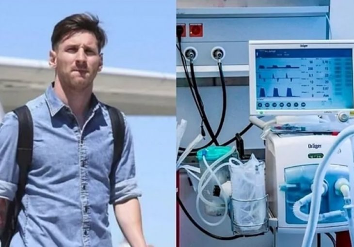 NEVJEROVATNO: Znate li šta se desilo sa respiratorima koje je Messi donirao Argentini?