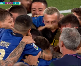 ITALIJANI IGRAJU KAO U TRANSU Sad Švicarcima ni VAR ne pomaže, Olimpico u transu nakon sjajne akcije