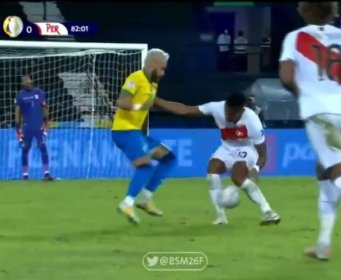 KAKVU MAJSTORIJU JE IZVEO NEYMAR: Driblinzima izludio trojicu Peruanaca