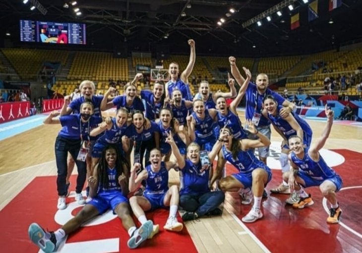 Bh. košarkašice danas od 12 sati protiv Slovenije igraju za četvrtfinale