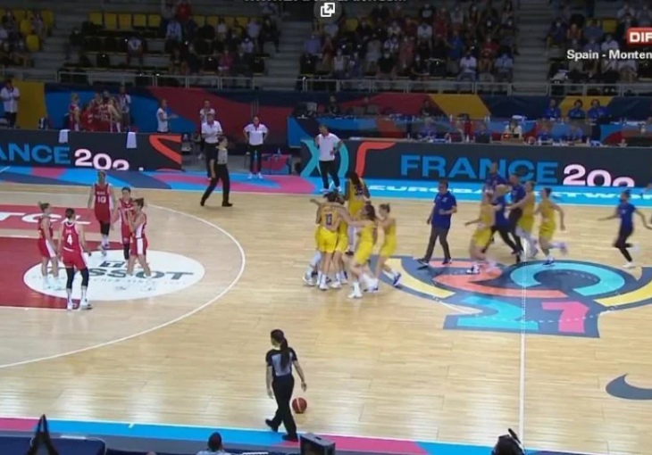 SLAVITE DJEVOJKE, ZASLUŽILE STE: Pogledajte veliko slavlje bh. košarkašica nakon plasmana u četvrtfinale