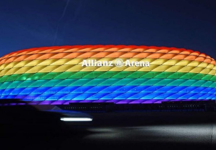 UEFA zabranila da Allianz Arena bude u duginim bojama tokom meča Njemačke i Mađarske
