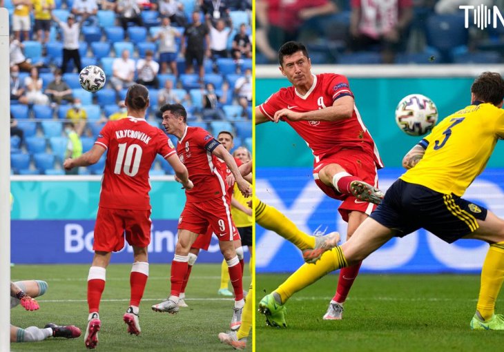 ROBERT LEWANDOWSKIIII Kakav je to majstor, ali Šveđani u 93. bacili sve u očaj pa i Hrvatsku