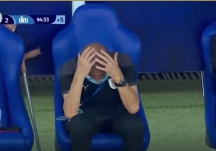OVO SE NIJE DESILO, POMISLIO JE ISTO SIGURNO I SELEKTOR TABAREZA: Urugvajski napadač promašio prazan gol, navijači u nevjerici