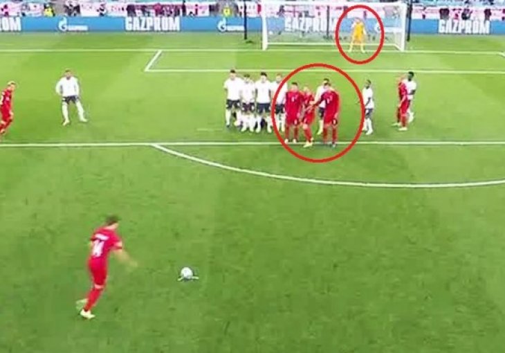 Doktorski posao igrača Danske koji su smetali Pickfordu i živom zidu Engleske