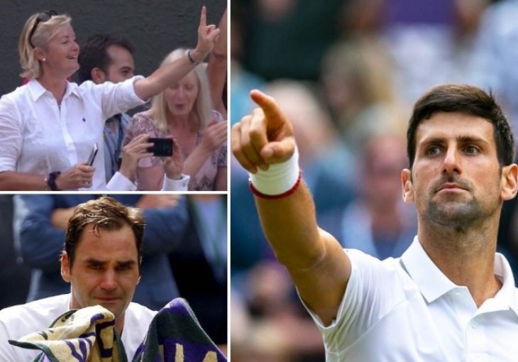 OVU ŽENU SU SVI NAVIJAČI ĐOKOVIĆA ZAPAMTILI: Prije 2 godine je podigla prst, ali ona i Federer još čekaju trofej