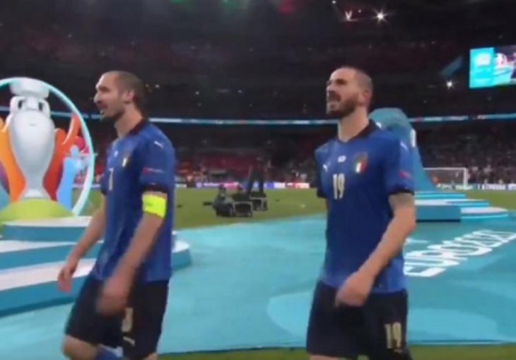 ISPLIVAO SNIMAK Kako je Bonucci provocirao engleske navijače: OVO JE BILO BAŠ NISKO!