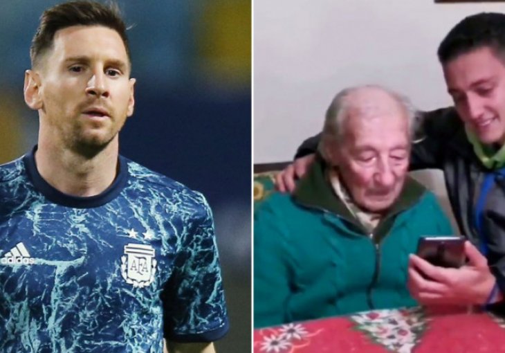 Stogodišnji Argentinac dokumentuje svaki Messijev gol, a evo kako je reagovao kada mu se Leo javio