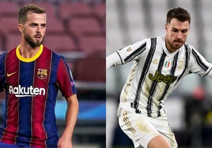 Juventus ponudio Barceloni razmjenu u kojoj su uključeni Pjanić i Ramsey