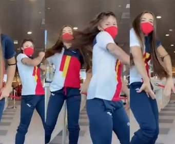 Španske gimnastičarke plesom u Olimpijskom selu postale hit na TikToku