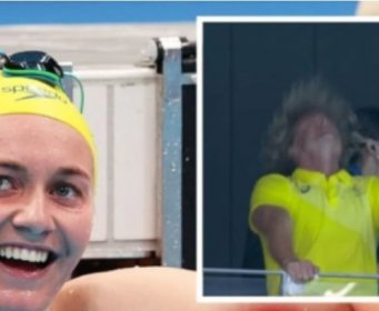 Luda reakcija trenera reprezentacije Australije nakon pobjede njegove takmičarke u plivanju obilazi svijet