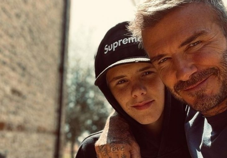David Beckham pozirao s najmlađim sinom i pokazao da si nevjerojatno sliče
