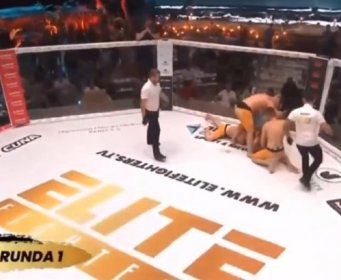 BIZARAN OKRŠAJ Organizovali MMA borbu 3 na 1, sve je bilo gotovo za 14 sekundi