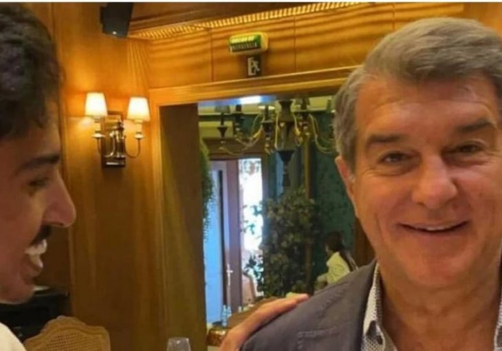 Laporta se fotografisao s navijačem, pa mu otkrio gdje ide Messi