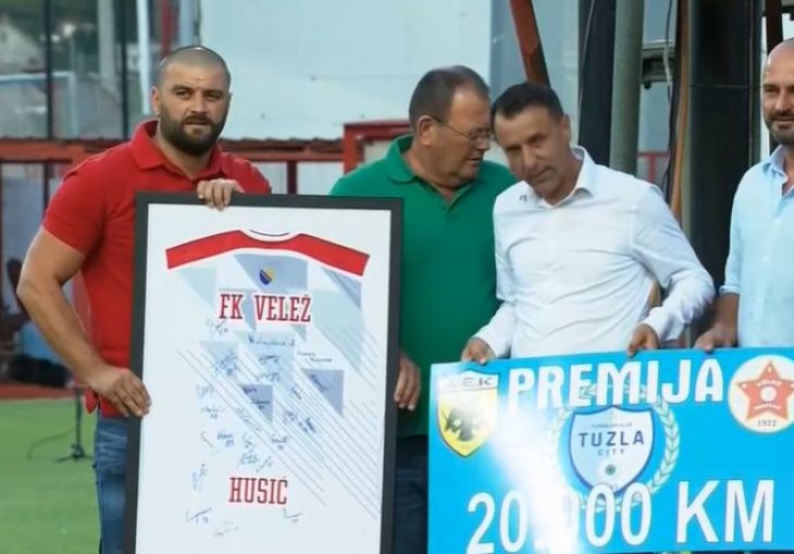 Tuzla City će ponovo častiti Velež: Husić spremio čak 100.000 KM