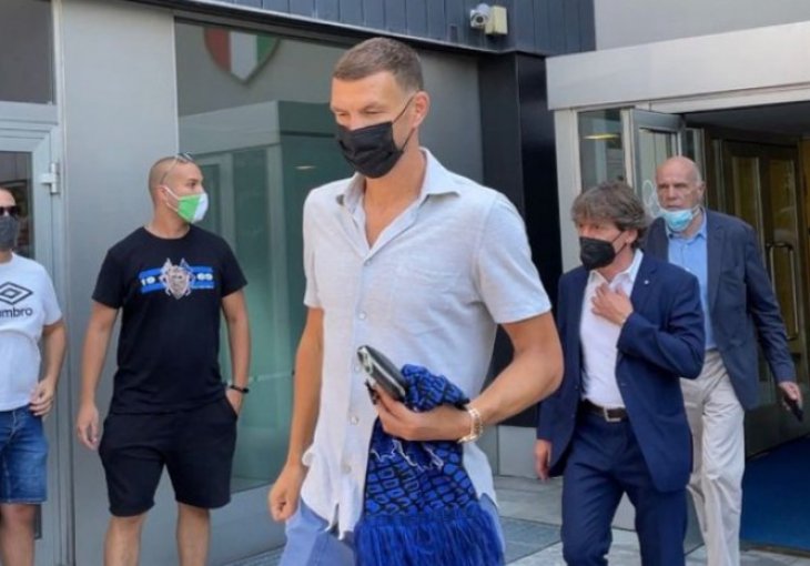 Džeko na naslovnici 