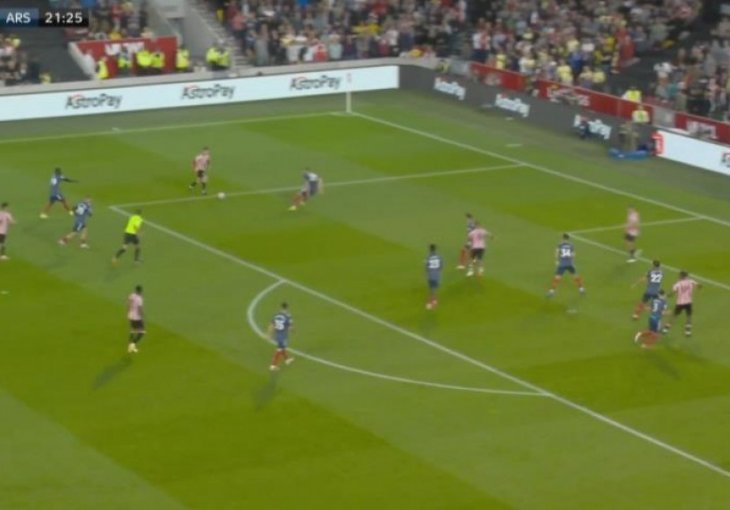 Nova sezona, stari Arsenal: Pogledajte kako je Brentford stigao do vodstva protiv Topnika