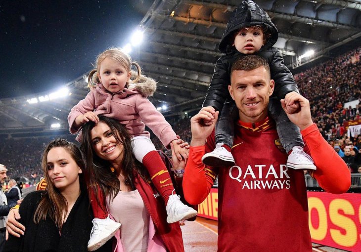EDIN DZEKO SE EMOTIVNOM PORUKOM OPROSTIO OD ROME I RIMA...