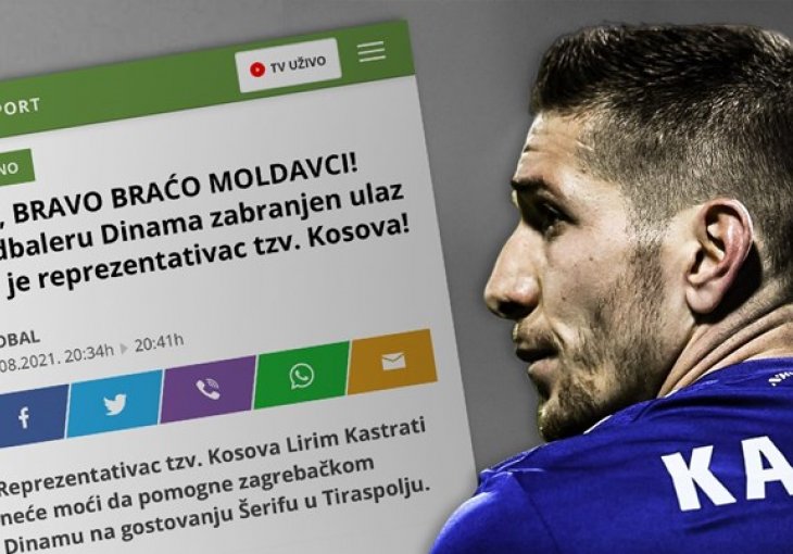HRVATI BIJESNI NA SRBE: Moldavci ne daju igraču Dinama u zemlju. Bravo, braćo