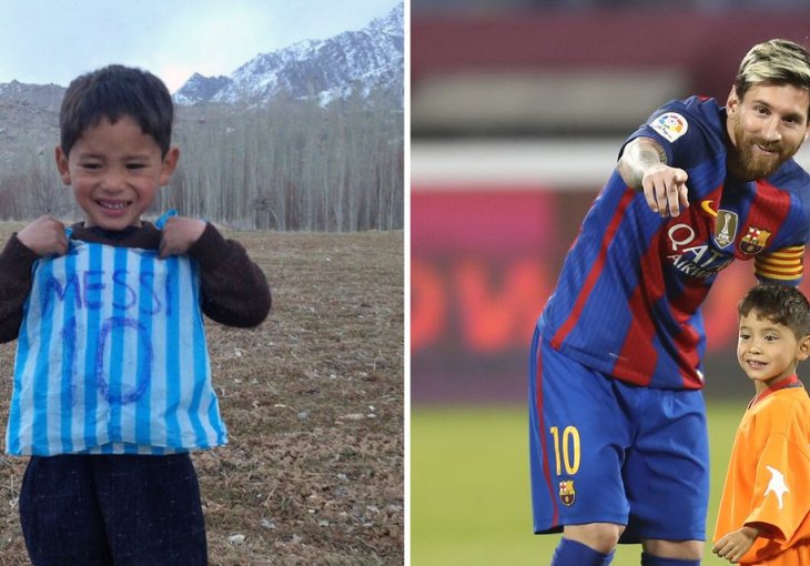 Znate li šta se desilo s dječakom s Messijevim dresom od plastične kese nakon naleta talibana