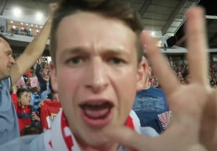 ENGLEZ U GROTLU MARAKANE! Zvezdu nazvao NAJSTRAŠNIJIM klubom na svijetu, a video o pobjedi nad Klužom vidjelo 170.000 ljudi