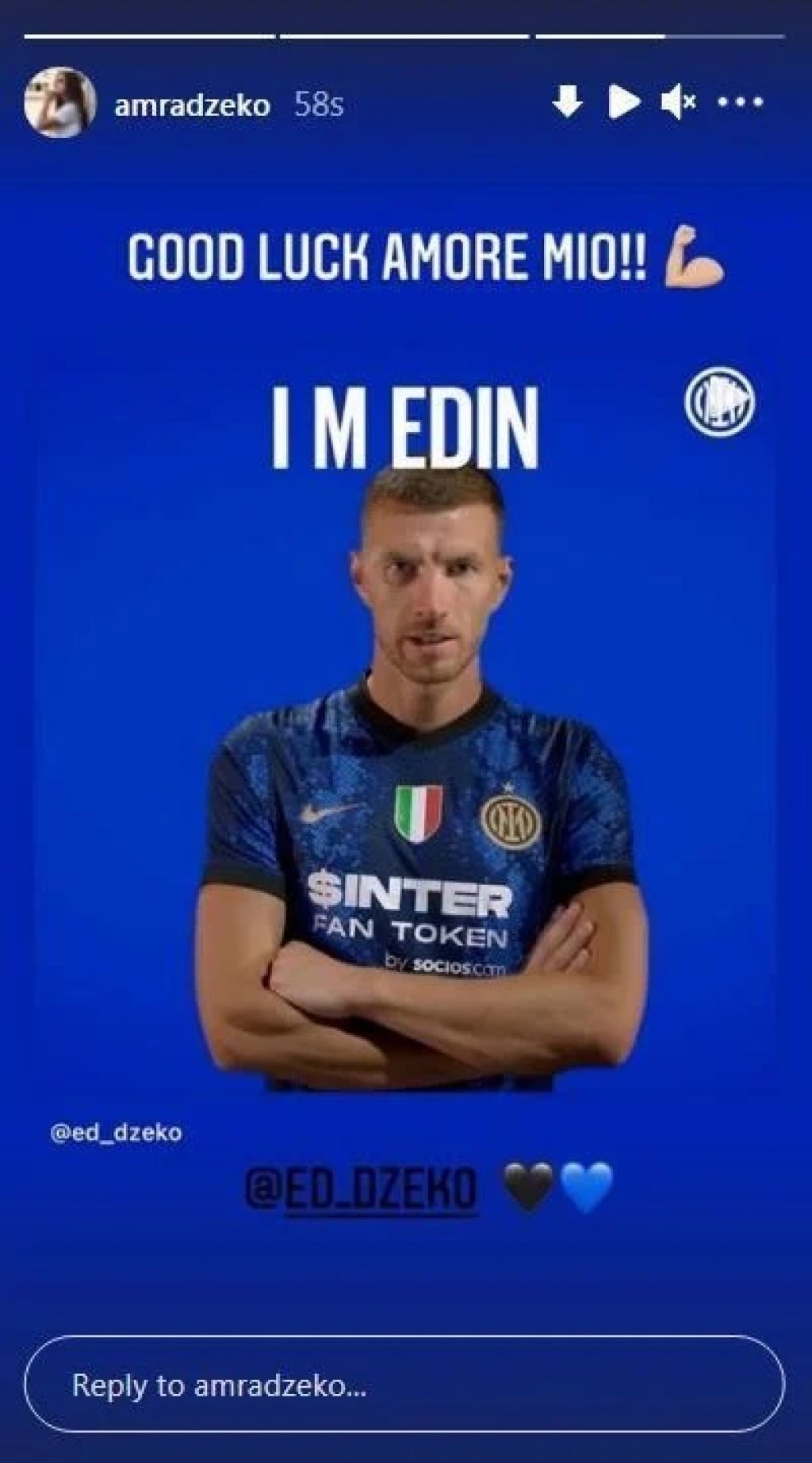 am