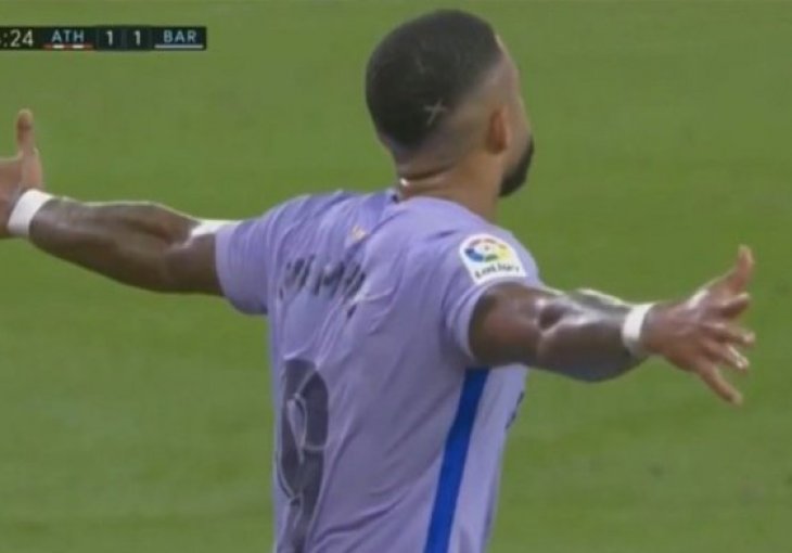 UH, KAKVA GOLČINA! Memphis Depay ispalio ‘raketu’, golman je bio nemoćan