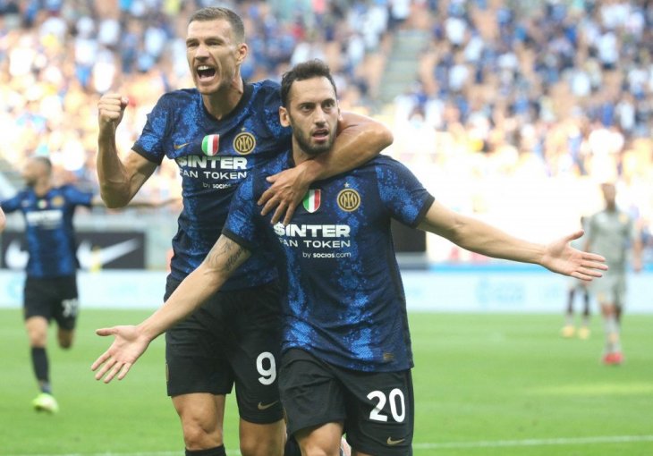 DEBI IZ SNOVA Džeko i Calhanoglu na startu ispisali historiju Nerazzurra: Ono što su jučer napravili niko nikad nije!