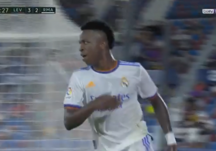 REAL SE SINOĆ POSKLIZNUO, ALI VINICIUS JE TEMA BROJ 1 Mladi Brazilac je pravio čuda na terenu, na drugom golu bi mu pozavidjeli Messi i Ronaldo