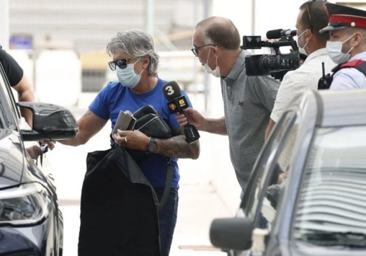 Novinari dočekali Messijevog oca na aerodromu: 