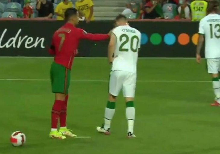RONALDO PESNICOM UDARIO PROTIVNIKA, SKANDAL SVJETSKIH RAZMJERA: Kristijano izgubio razum poslije provokacije Irca (VIDEO)