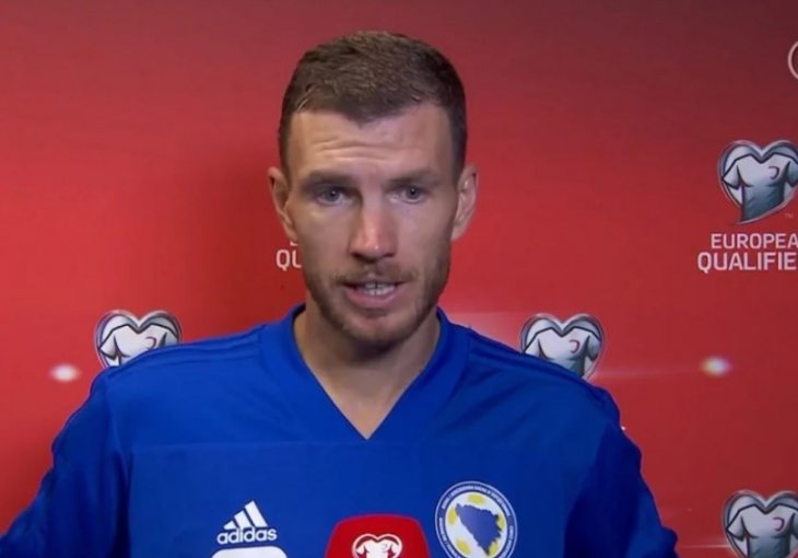 Edin Džeko o povredi Kolašinca: Sejo je tenk, ja se nadam da...