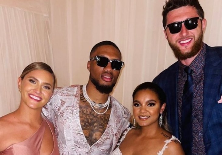 Jusuf Nurkić preletio pola svijeta da dođe na svadbu omiljenog suigrača