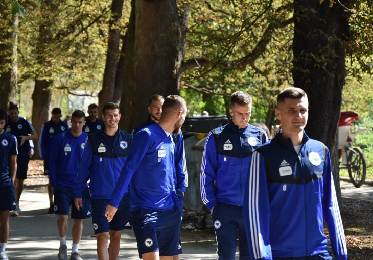 Reprezentacija BiH iskoristili pauzu pred večerašnji duel
