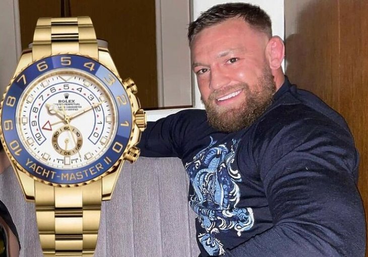 McGregor se pohvalio luksuznim satom, ali pažnju je privukao bijelim prahom: 