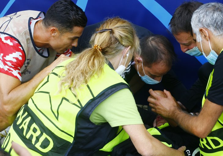 Ronaldo pogodio ženu iza gola, doslovno ju je oborio na pod ali poslije utakmice je napravio gest vrijedan divljenja