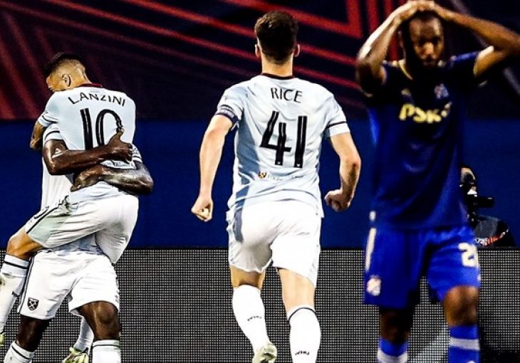 DINAMO - WEST HAM 0:2: Slabi Dinamo poklonio bodove West Hamu na otvaranju EL-a