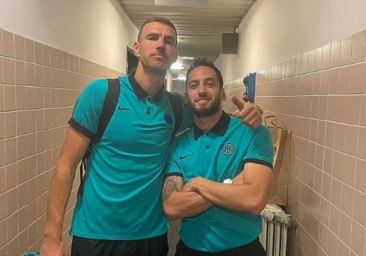 Calhanoglu podijelio fotografiju s Džekom uz zastave Turske i BiH, Dijamant ga zove 
