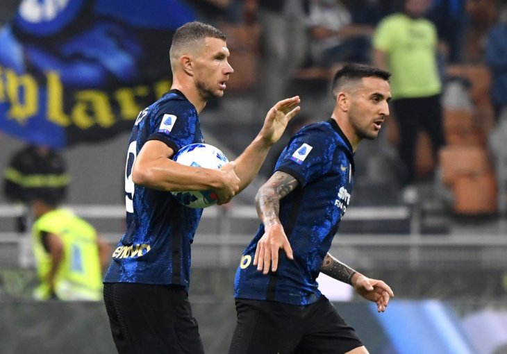 Interisti se drže zajedno: Brozović vodio Škrinjara u svoj kafić nakon meča koji je gledao i Džeko