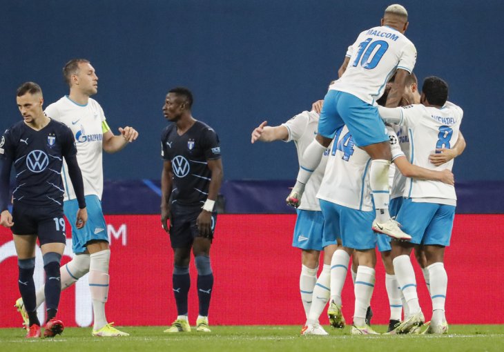 Zenit uvjerljiv protiv Malmea, Ahmedhodžić pocrvenio